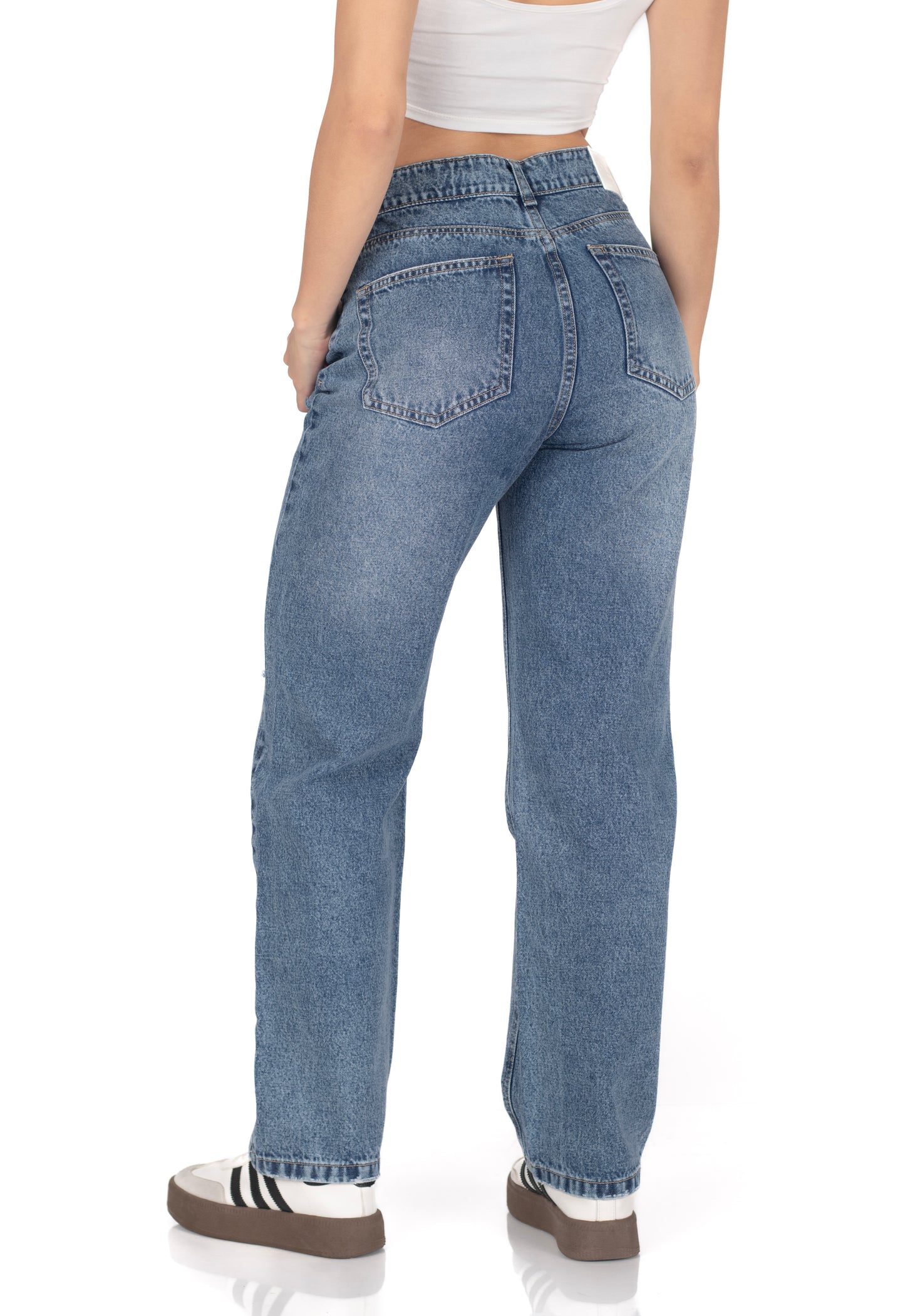 BAGGY JEANS DESTROYED