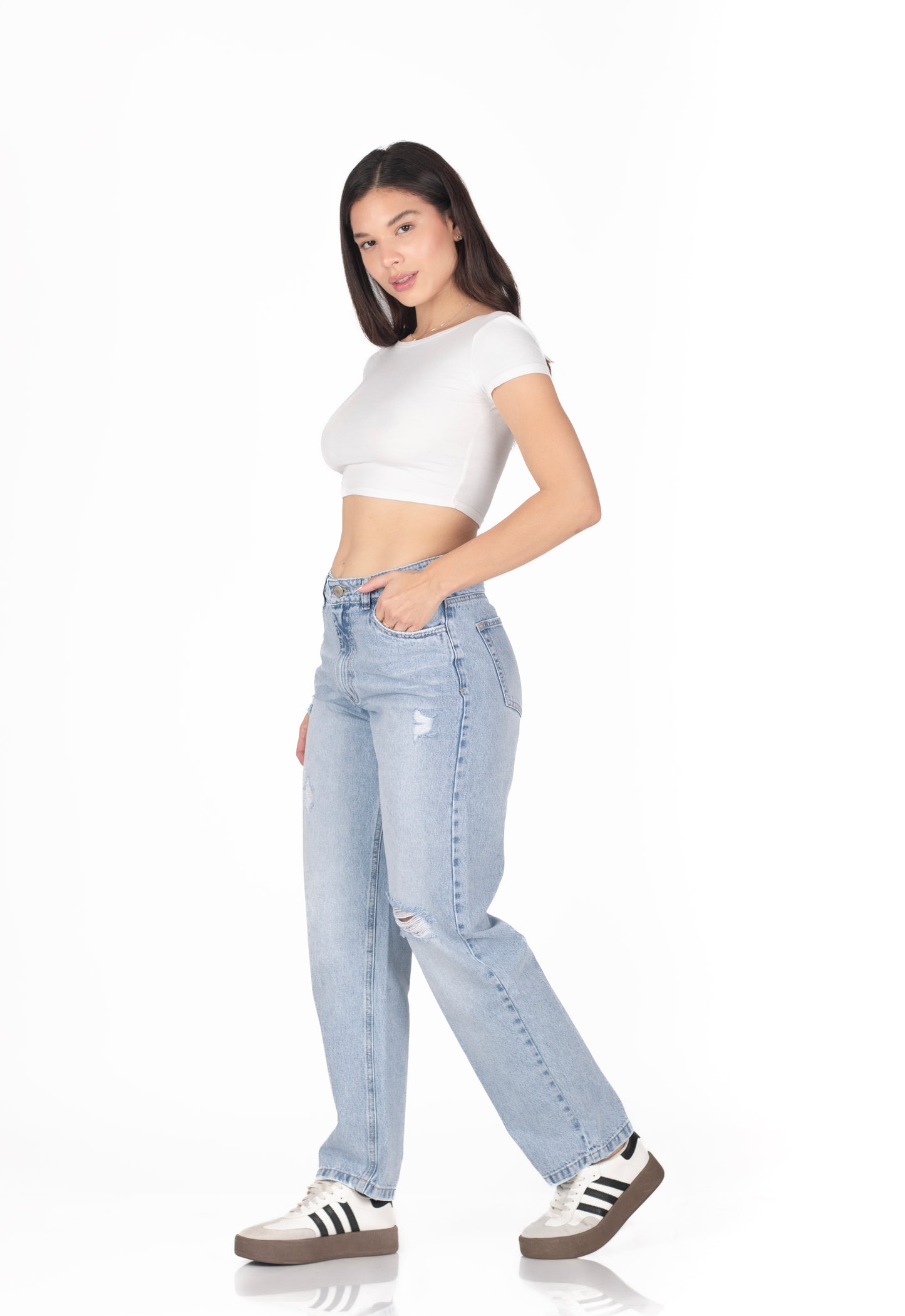 BAGGY JEANS DESTROYED