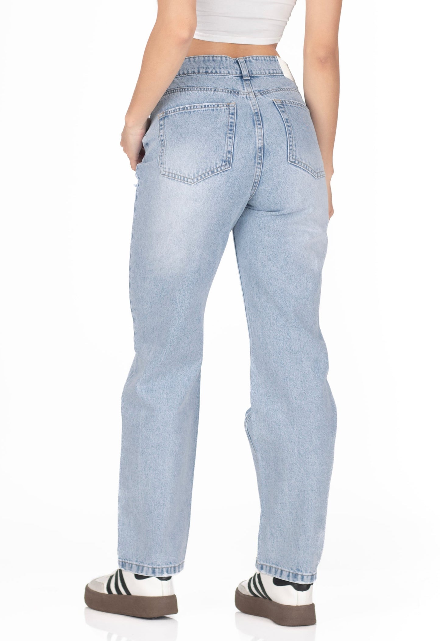 BAGGY JEANS DESTROYED