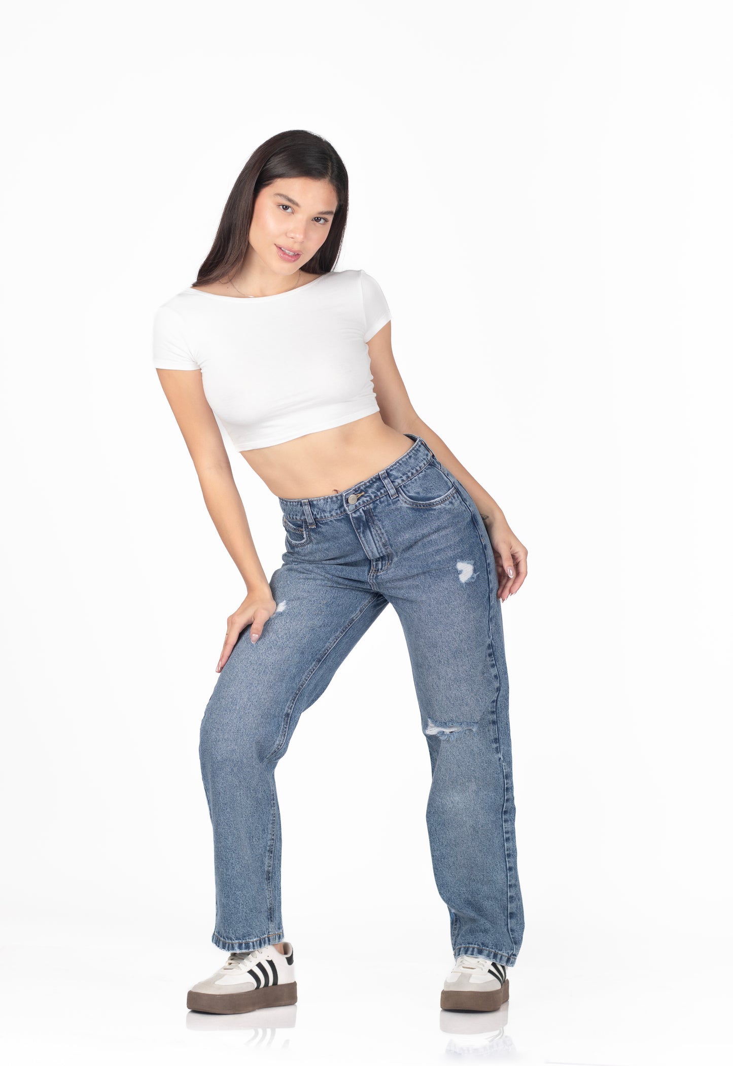 BAGGY JEANS DESTROYED