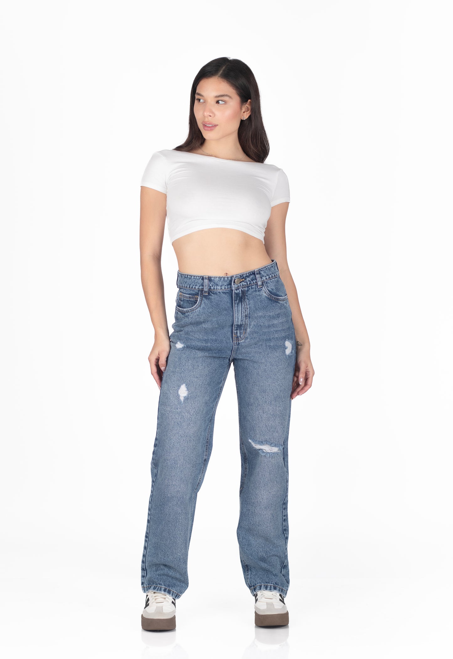 BAGGY JEANS DESTROYED