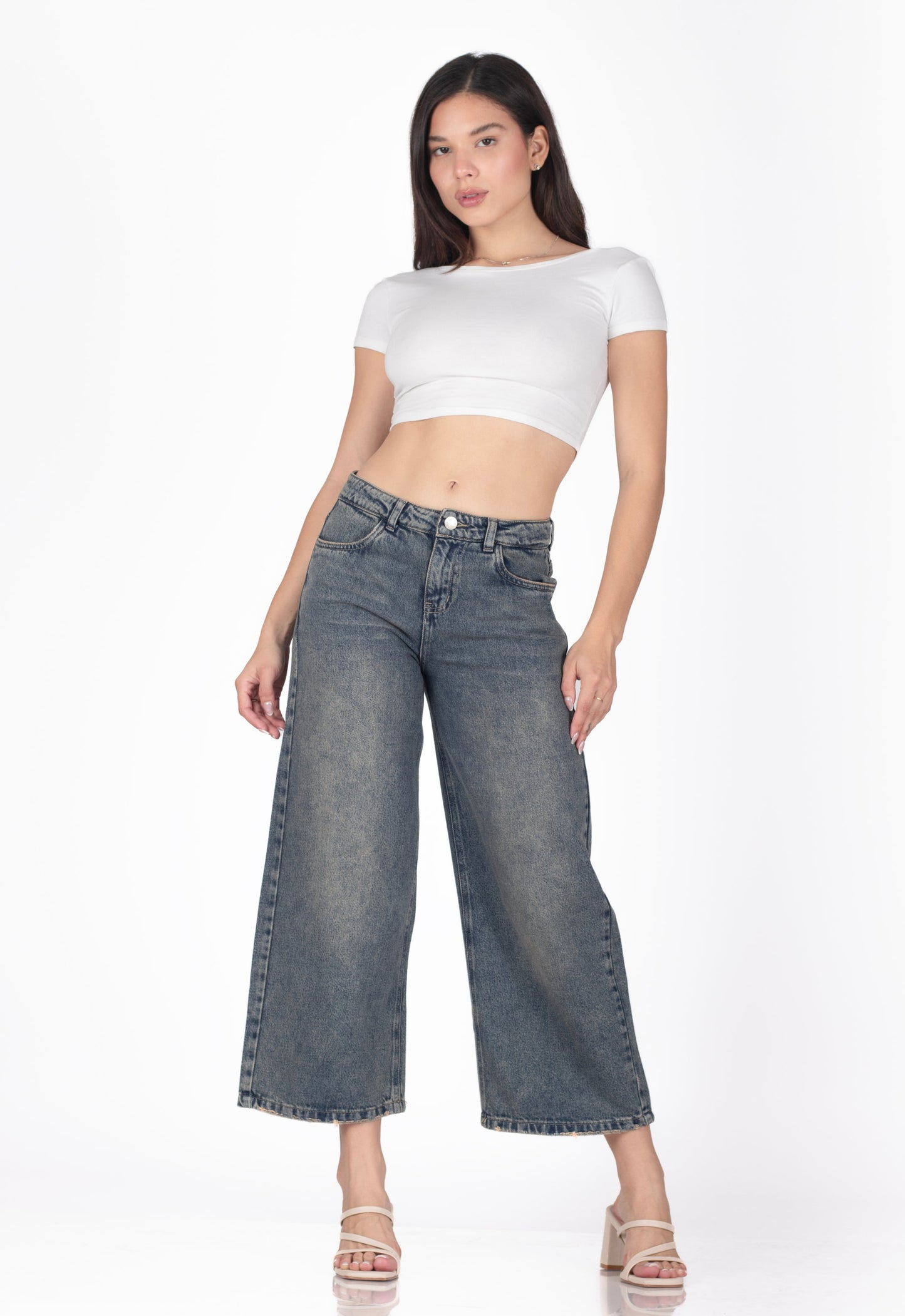 CROPPED JEAN NORA