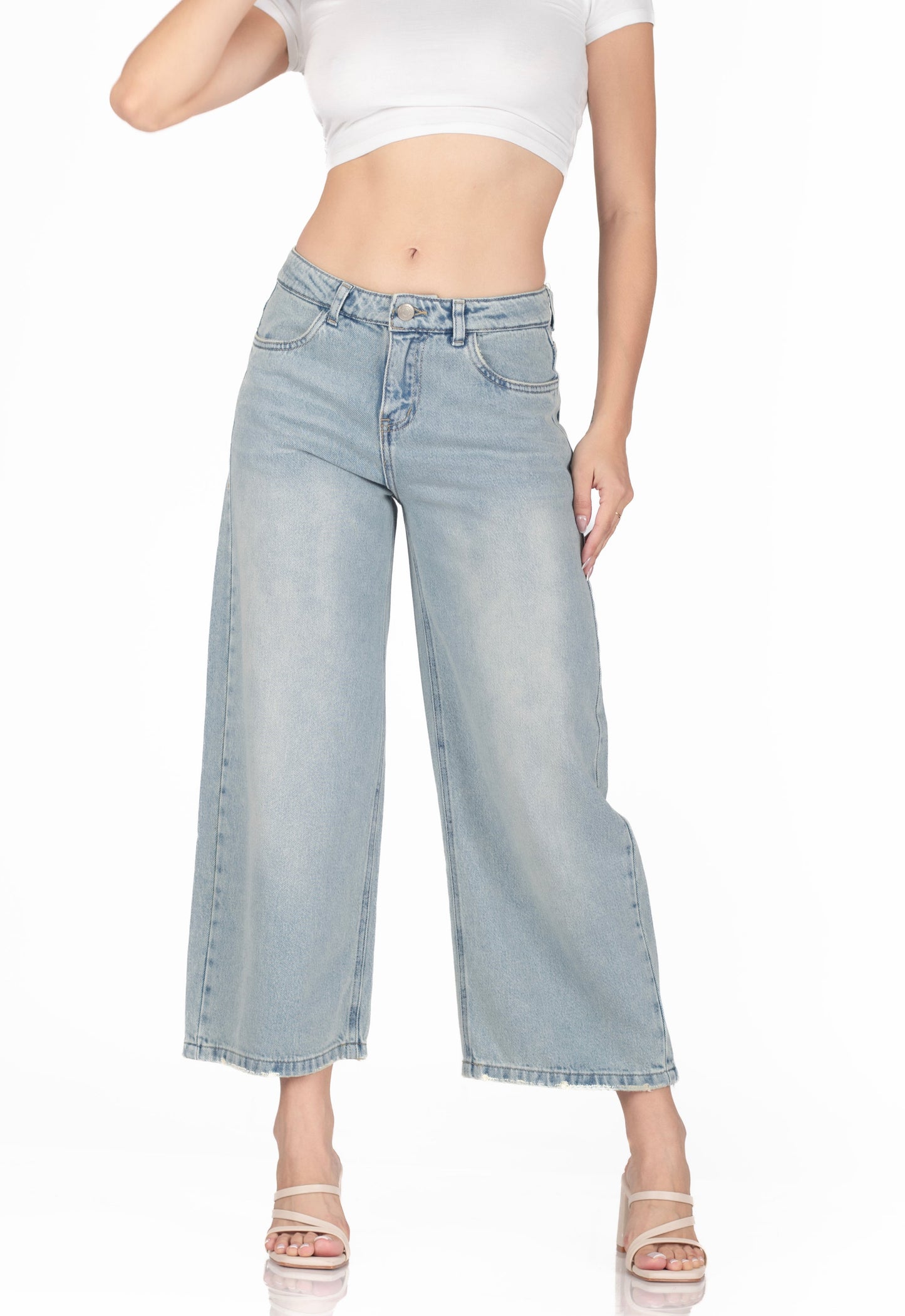 CROPPED JEAN NORA