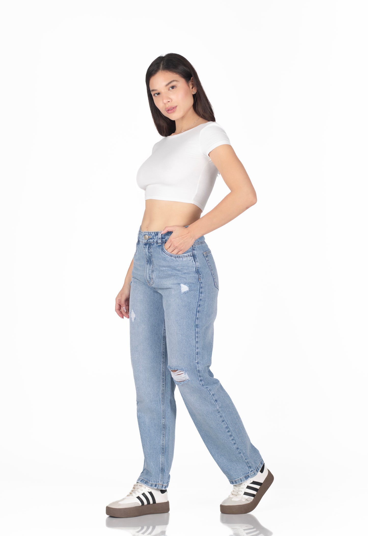 BAGGY JEANS DESTROYED