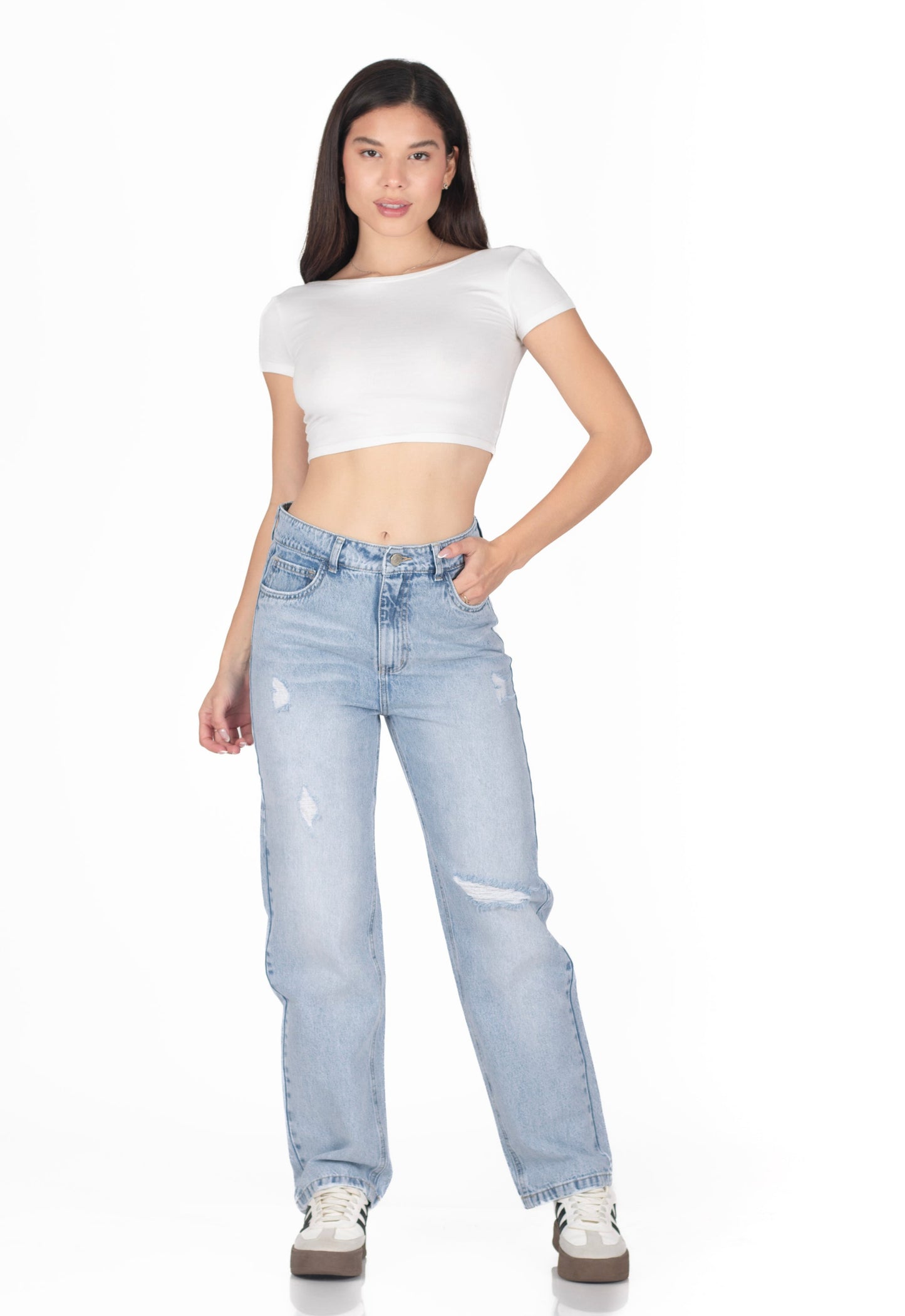 BAGGY JEANS DESTROYED